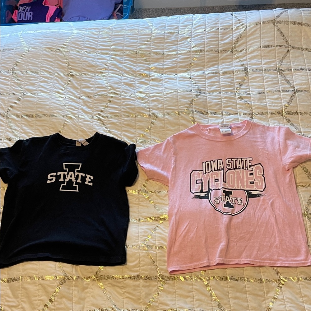 SKIMS Kids T-Shirt Set - Black and Pink